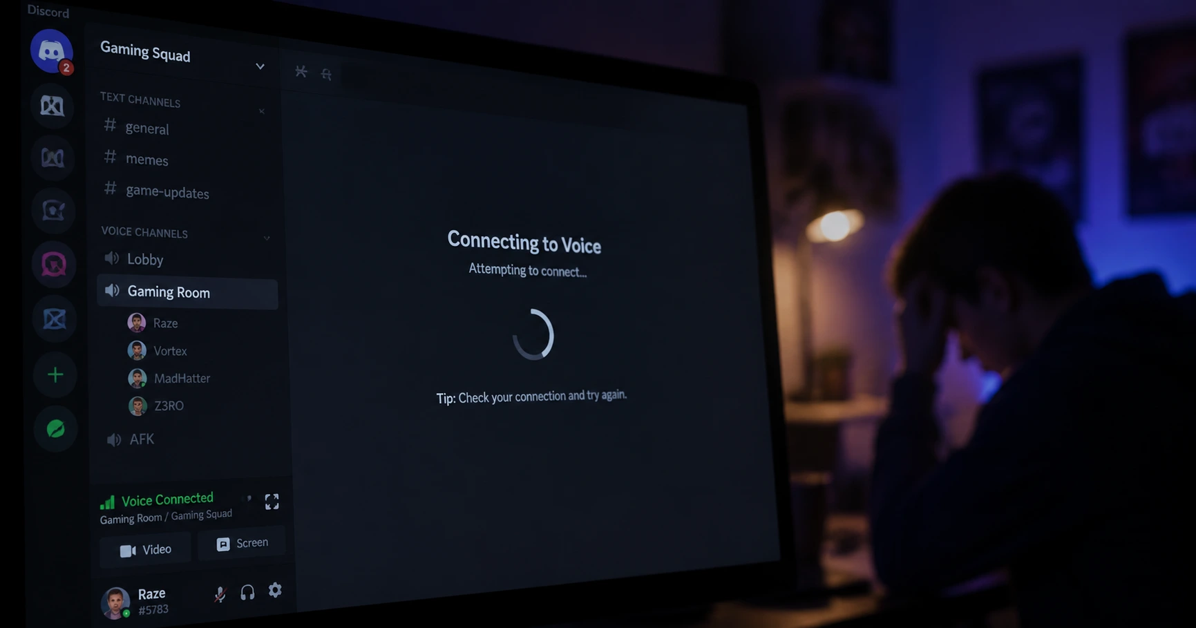 Understanding the Waiting for Voice Server Discord Issue - image 1