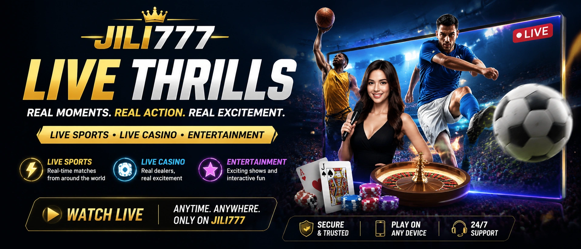JILI777 homepage visual 2