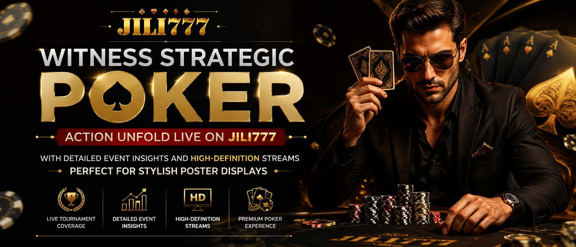 Poker lobby preview with table selection
